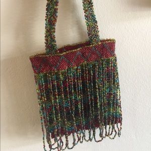 Beaded purse